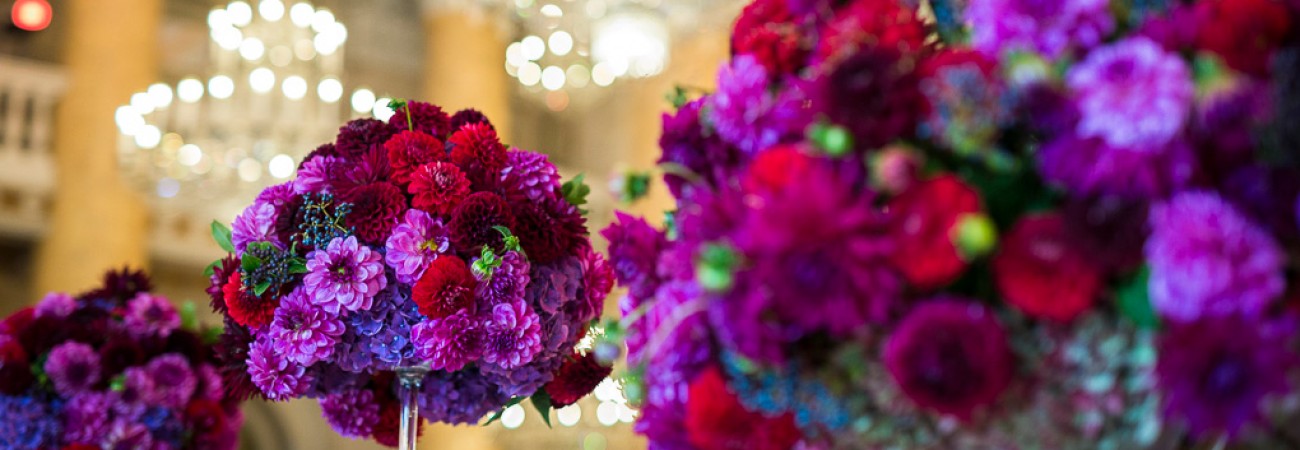 : Floral decoration in the Hofburg Vienna